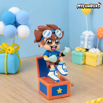 Bandai BN FIGURE Q Digimon Takekubo Okawa Collaboration Blind Box