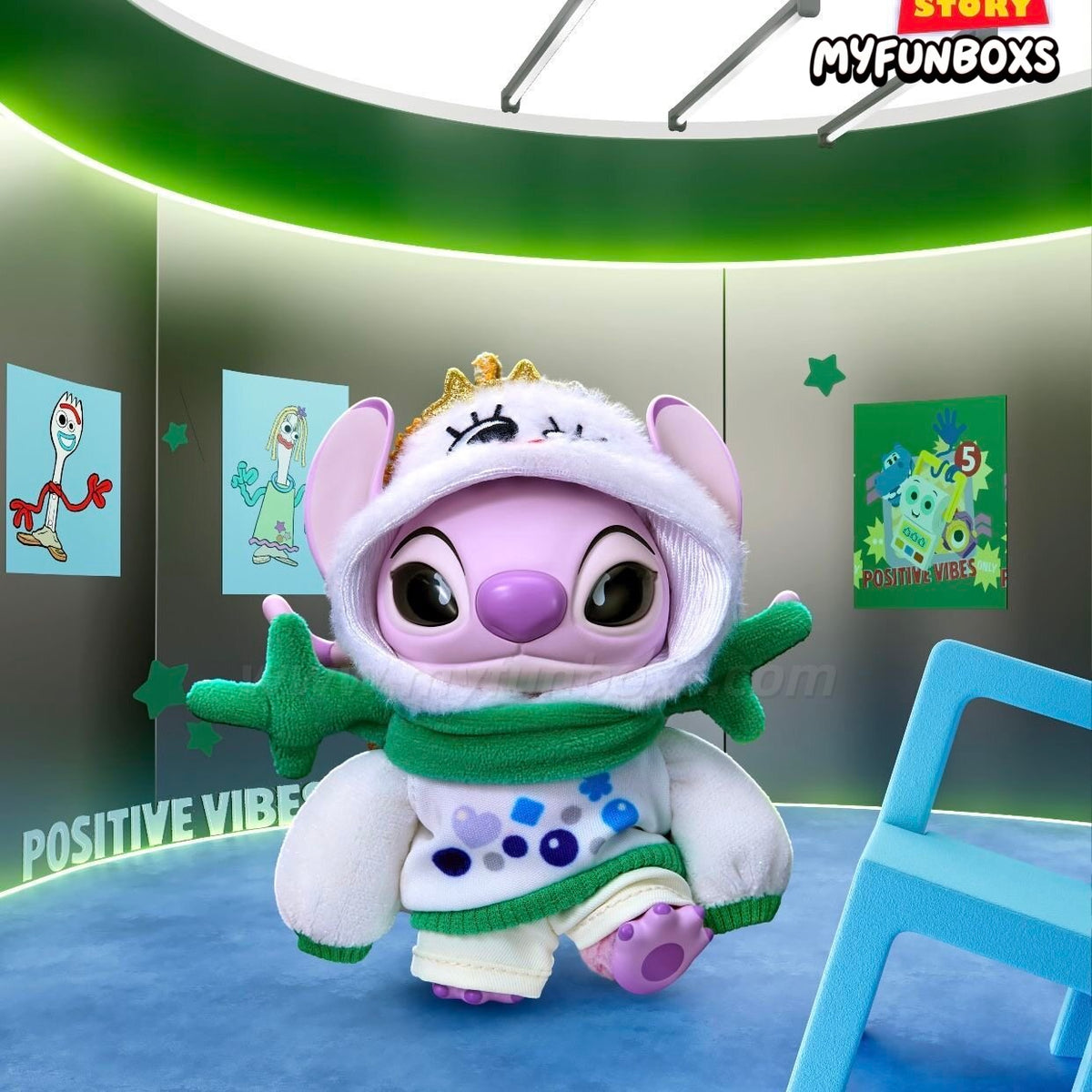 MINISO Disney Stitch Toy Story Street Series Plush Vinyl Blind Box(PRE-ORDER)