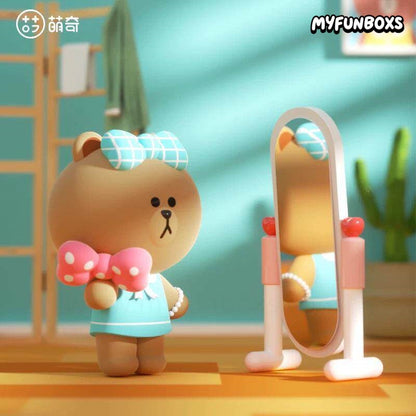 LINE FRIENDS Leisure Holiday Series Figure Blind Box