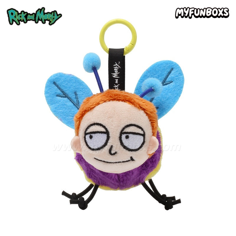Rick and Morty plush keychain