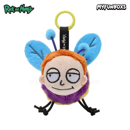 Rick and Morty plush keychain