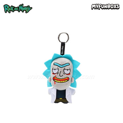 Rick and Morty plush keychain