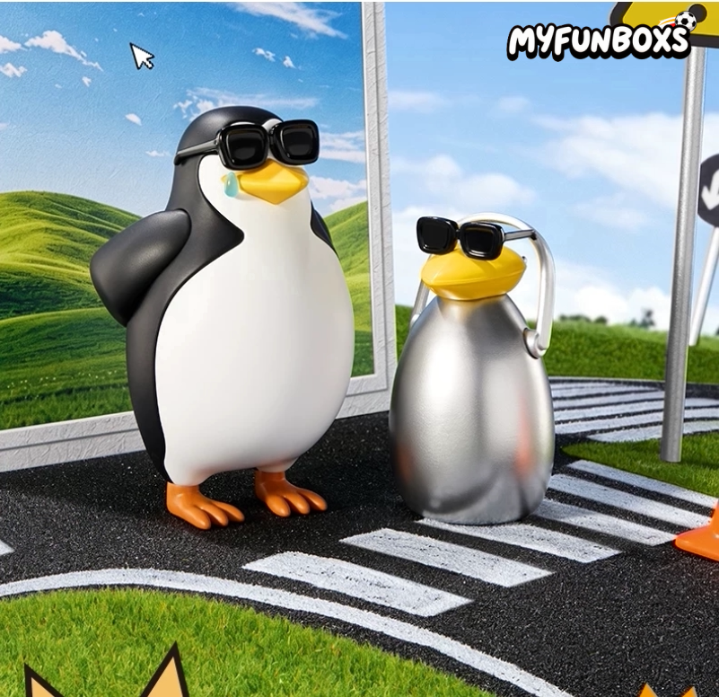 William Tell Penguin The Fine Gent Tasting Series Figure Blind Box