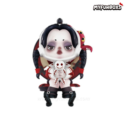 POP MART SKULLPANDA × The Addams Family Series Figure Blind Box (Whole Set Opened)