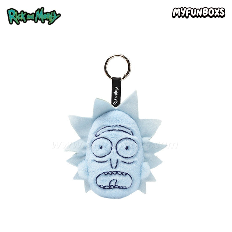 Rick and Morty plush keychain