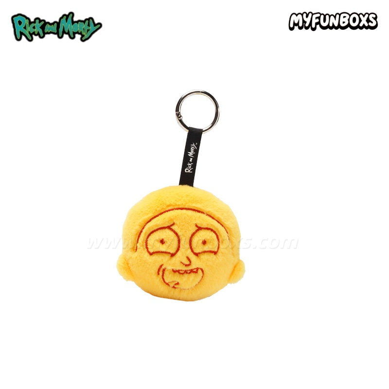 Rick and Morty plush keychain