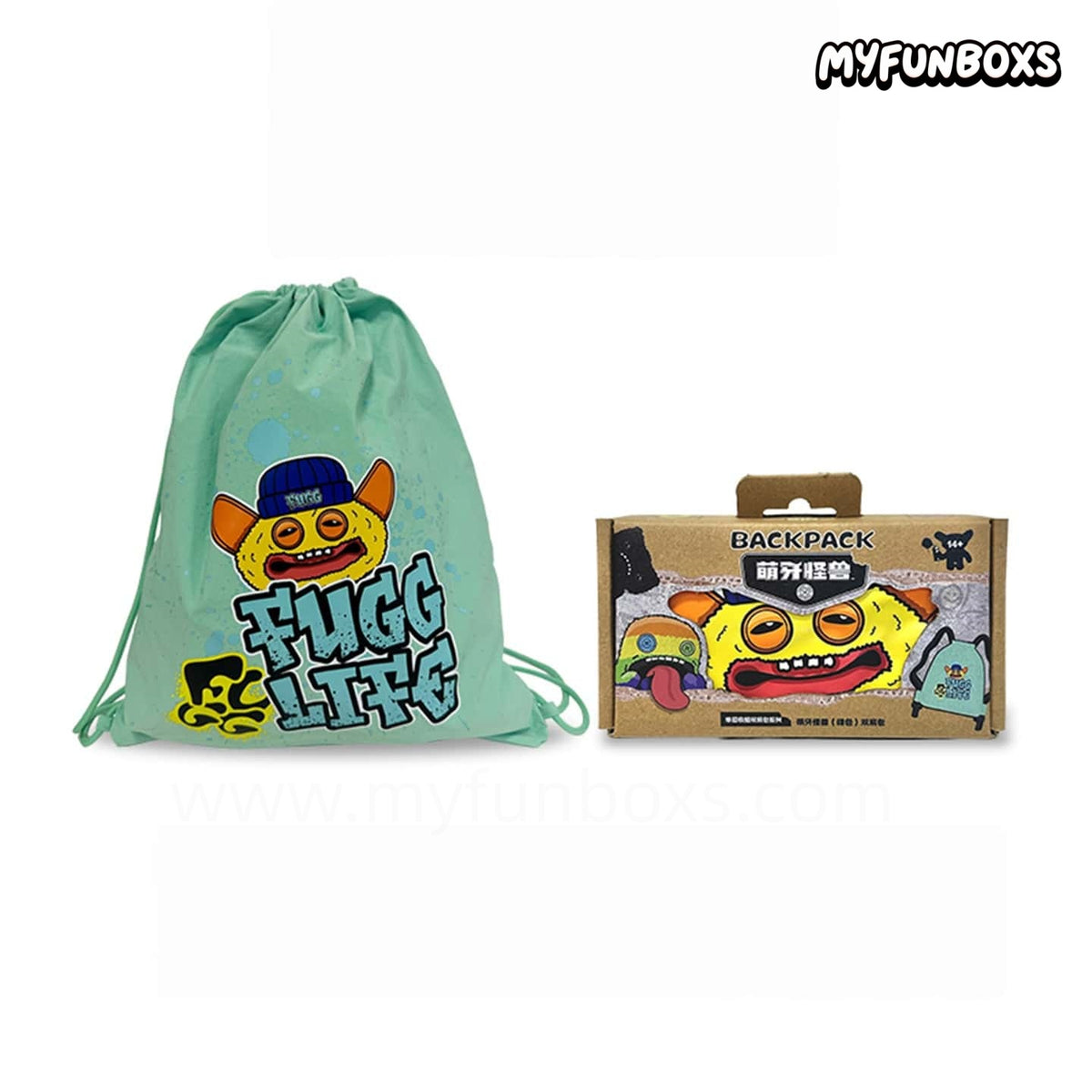 Fuggler Funny Ugly Monster Plush Backpack
