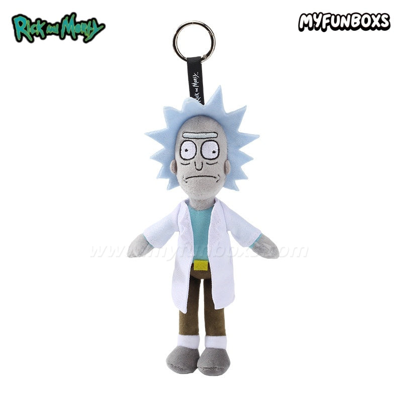 Rick and Morty plush keychain