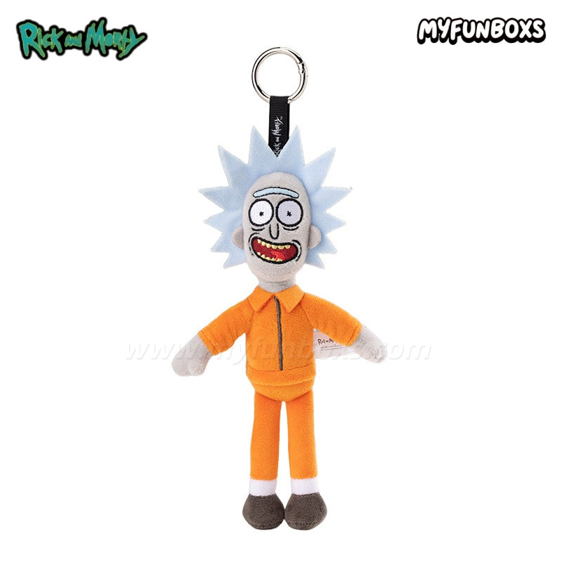 Rick and Morty plush keychain