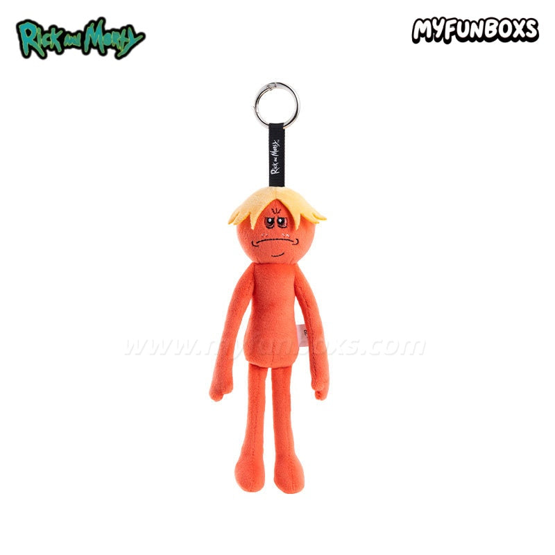 Rick and Morty plush keychain