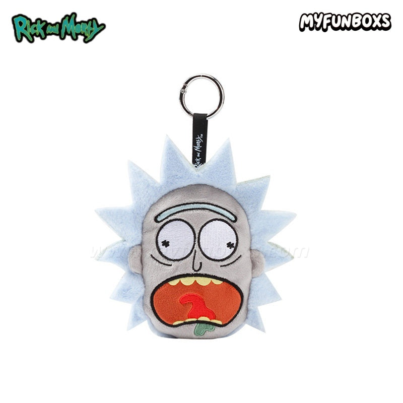 Rick and Morty plush keychain