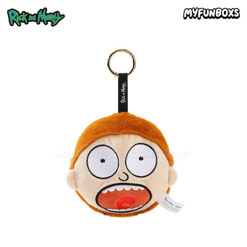 Rick and Morty plush keychain