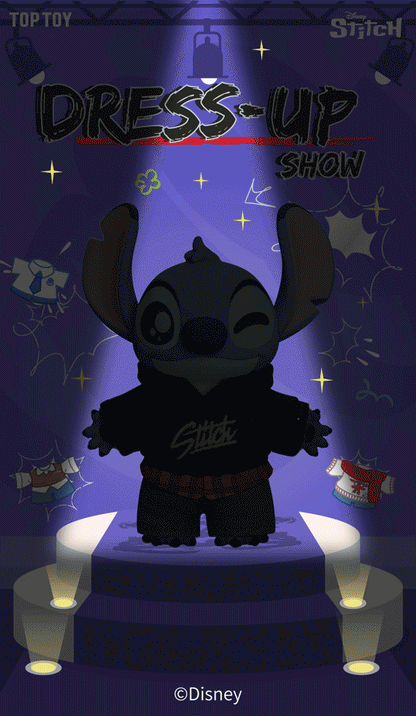 Stitch Dress Up Show Series Plush Gift Blind Box