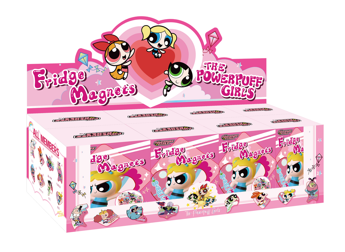 The PowerPuff Girls Fridge Magnets Refrigerator Souvenir