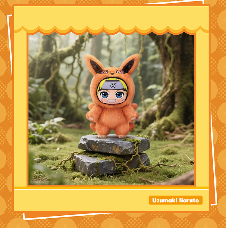 Naruto Beast Party Plush Keychains Gift Blind Box