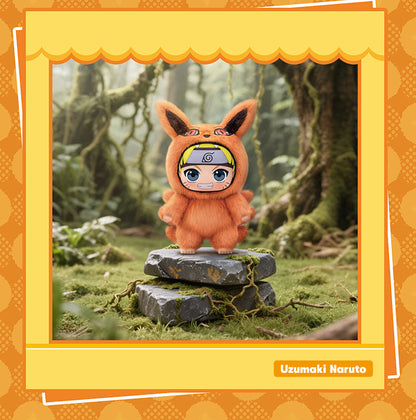 Naruto Beast Party Plush Keychains Gift Blind Box