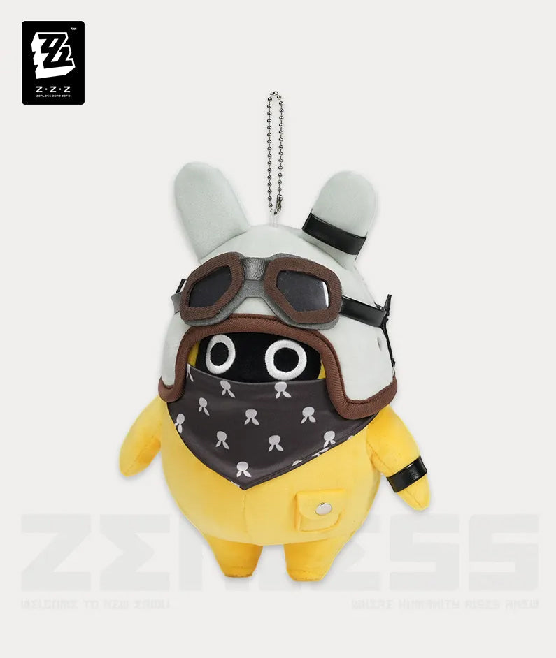Zenless Zone Zero Rocketboo & Safety Bangboo Plush Charm