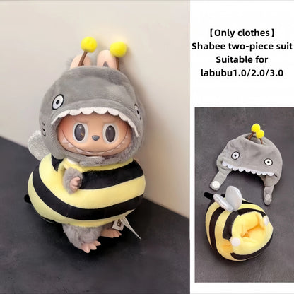 Labubu Fried Shrimp Costume