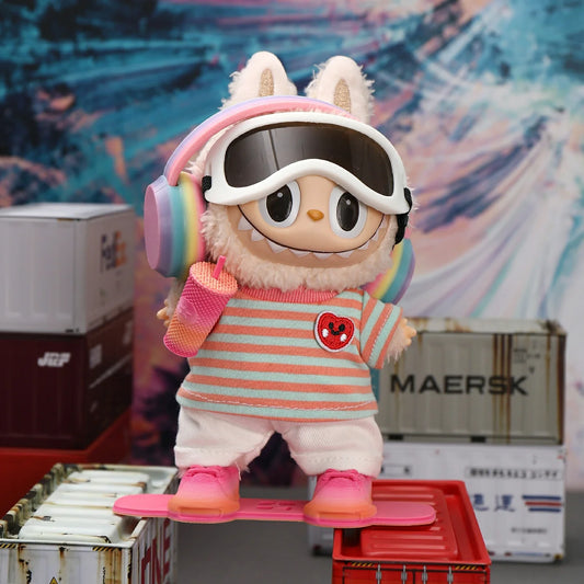 Labubu Snow board Set