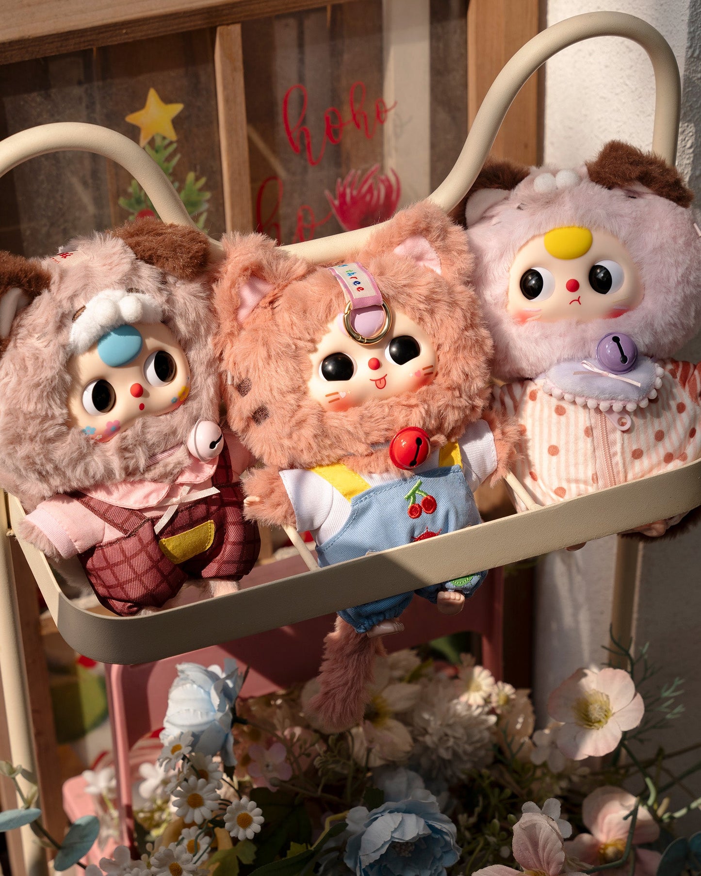 Baby Three Kitten Wardrobe Plush Blind Box
