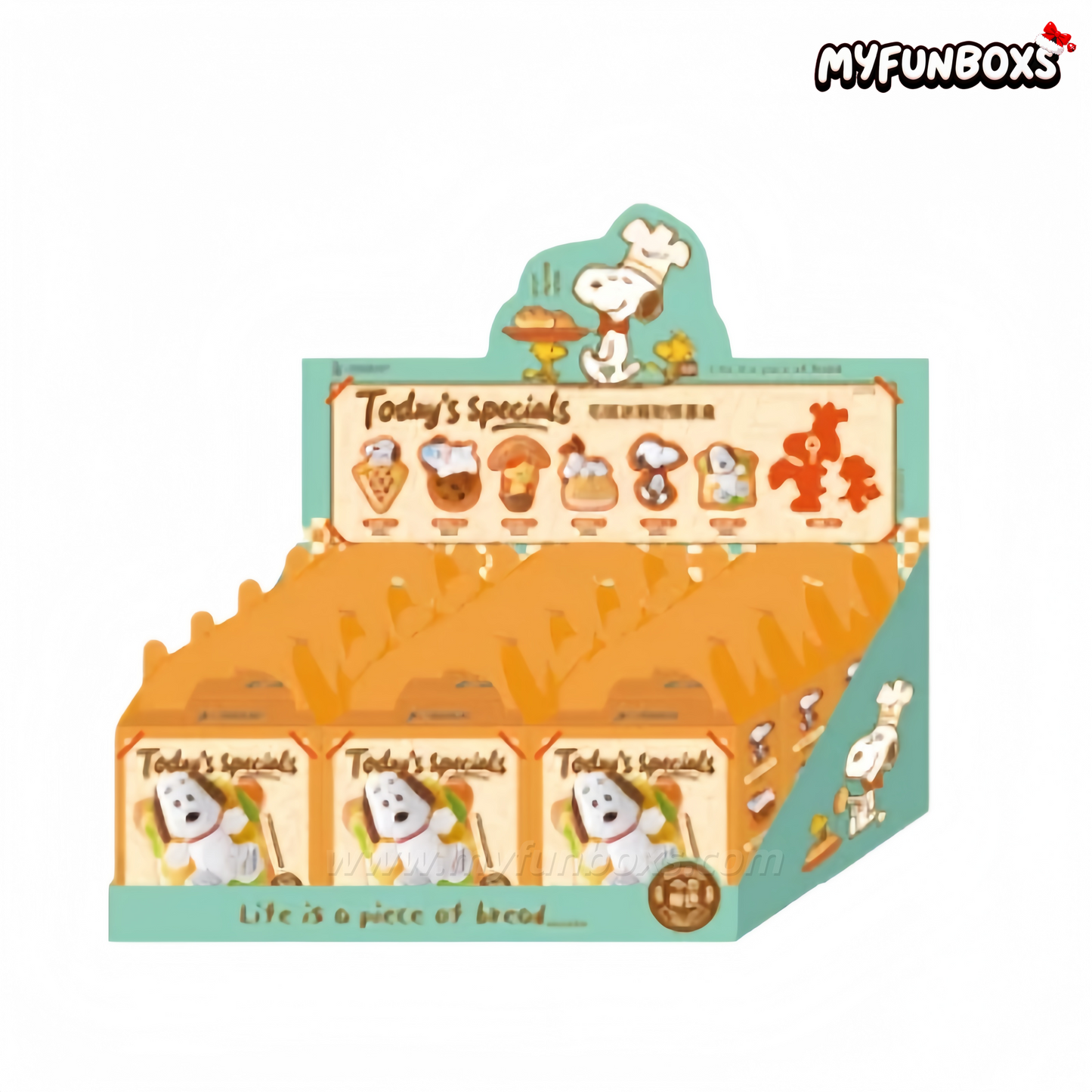 PEANUTS Snoopy Baking Paradise Series Plush Magnet Blind Box