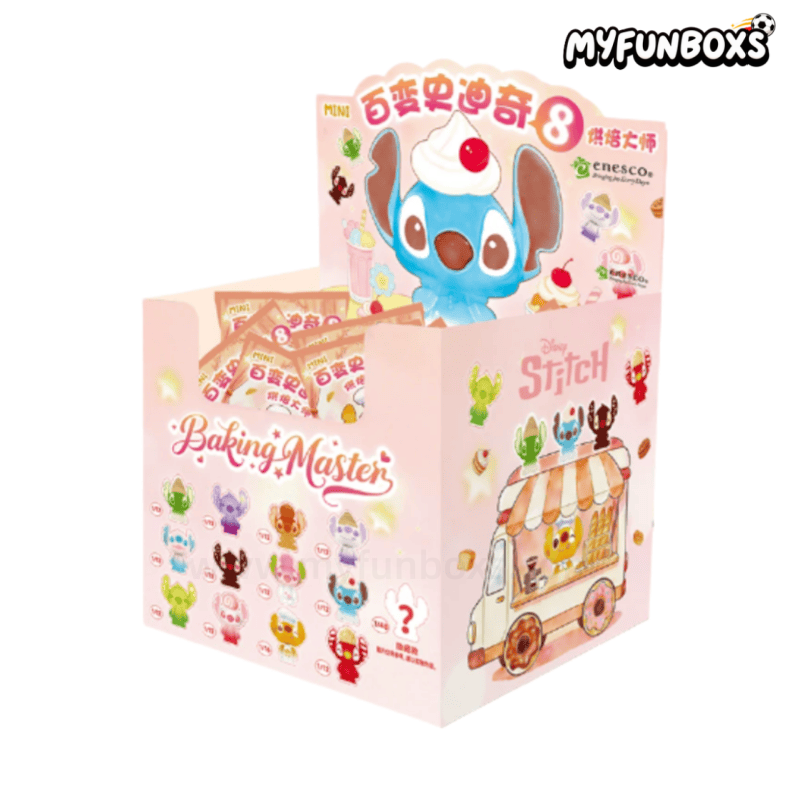 Disney Stitch Bake Master Series 8 mini figure blind bag