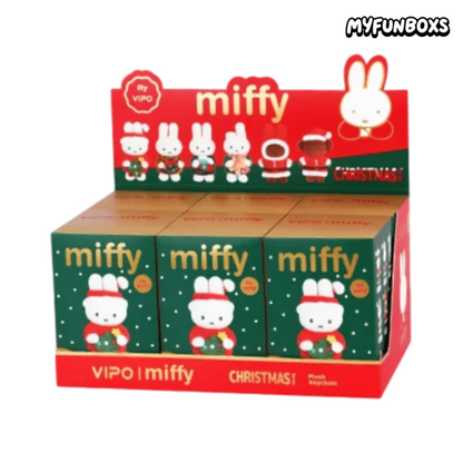 Miffy Christmas Winter Series plush keychain blind box
