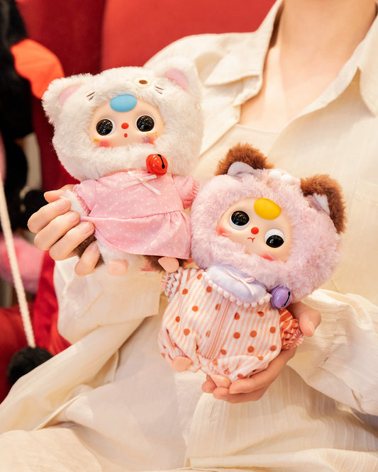 Baby Three Kitten Wardrobe Plush Blind Box
