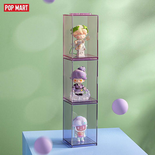POP MART  Acrylic Display Box (Purple)