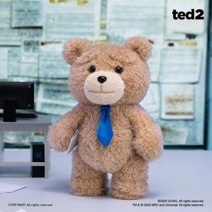 POP MART ted 2 Teddy Bear Action Plush Pendant