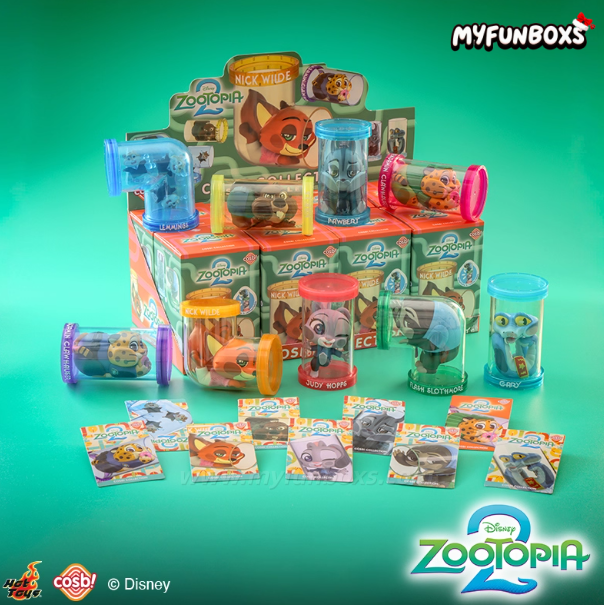 Hot Toys Zootopia 2 Mini Figurine Series Blind Box