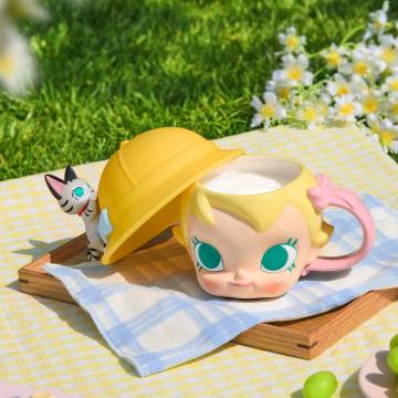 Baby Molly & Baby Tabby Series-Big Head Ceramic Cup