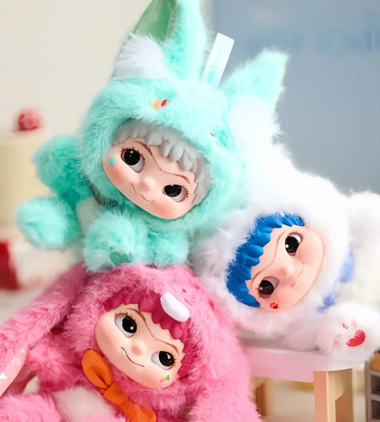 WAKUKU V2 Trick Or Treat Series Plush Dolls, Blind Box