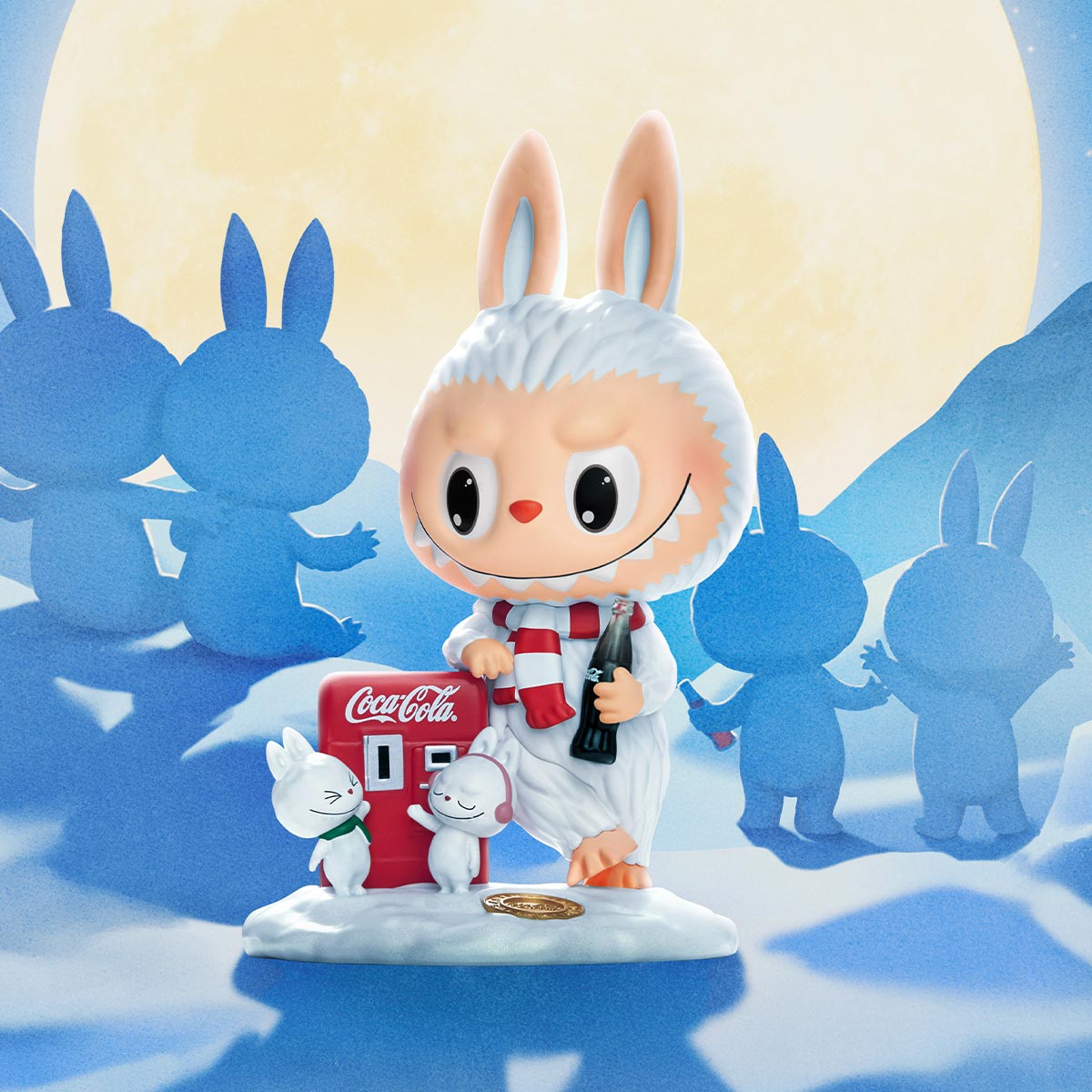 THE MONSTERS COCA-COLA Series Figures, Blind Box