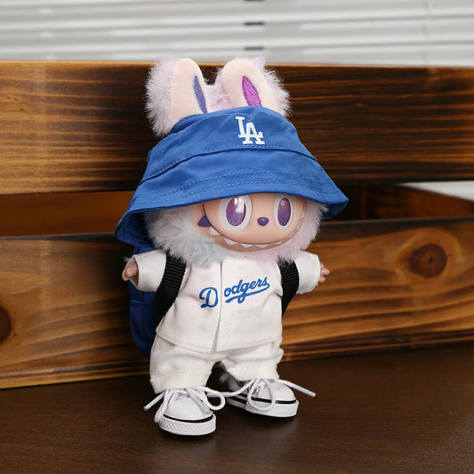 Labubu Baseball Jacket Outfit