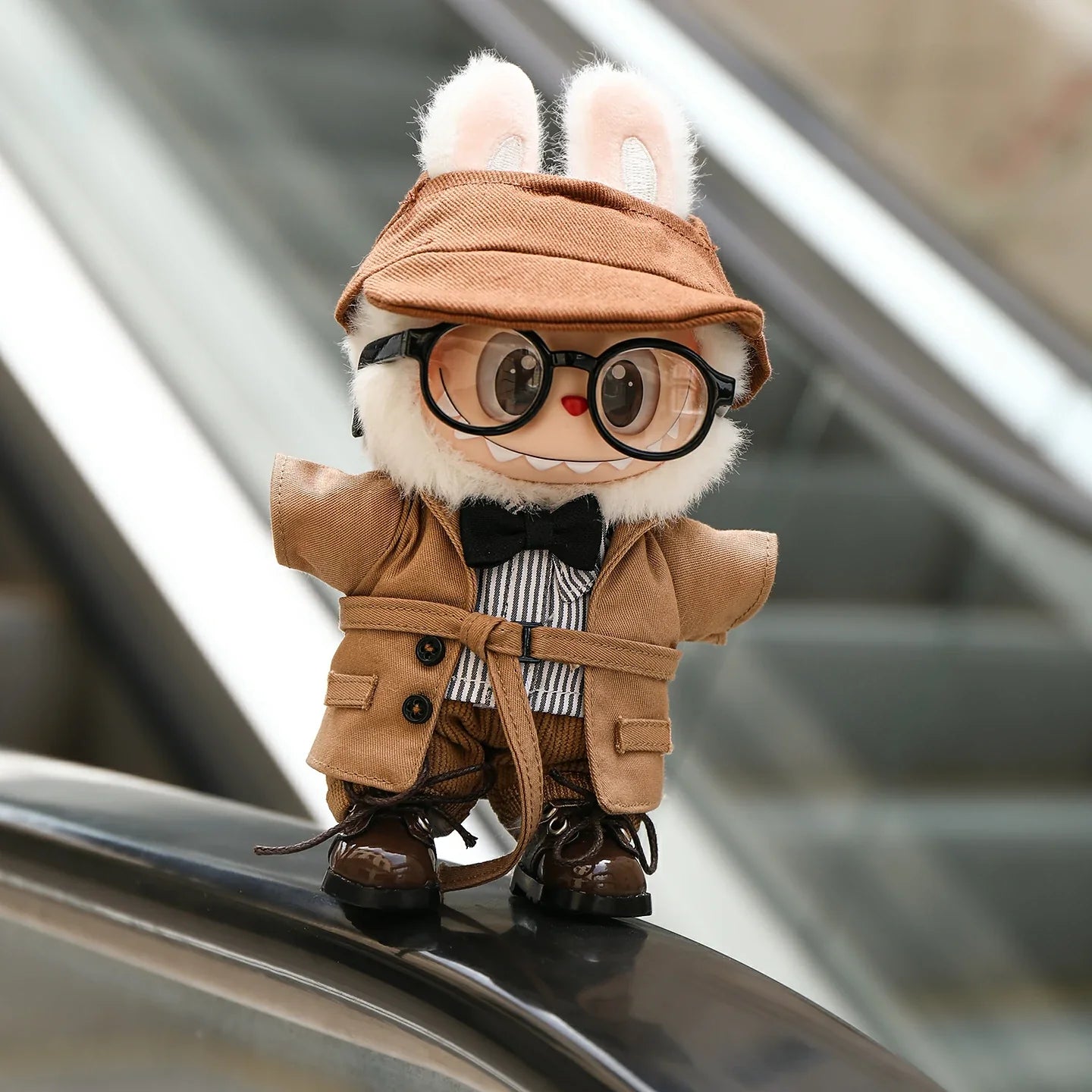 Sherlock Holmes Cosplay Set for Labubu