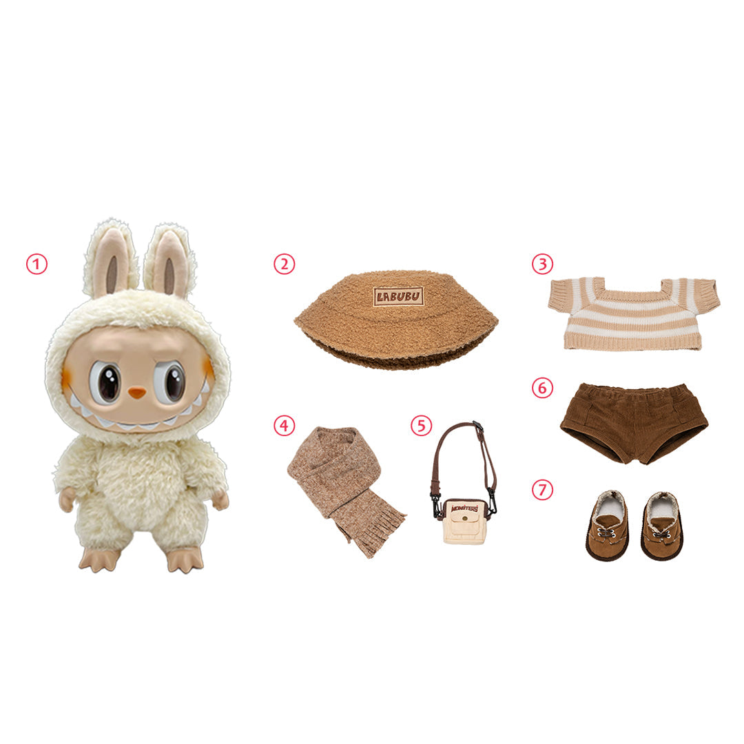 THE MONSTERS - DRESS BE LATTE Vinyl Plush Doll