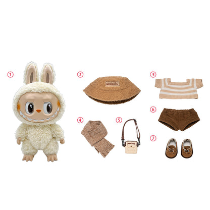 THE MONSTERS - DRESS BE LATTE Vinyl Plush Doll
