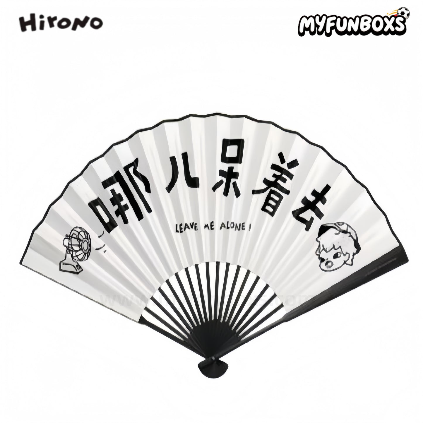 POP MART Hirono Summer Breeze folding fan limited edition