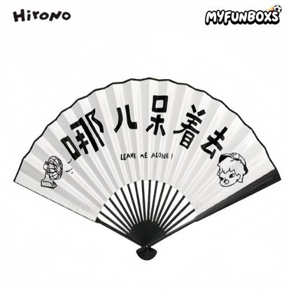POP MART Hirono Summer Breeze folding fan limited edition