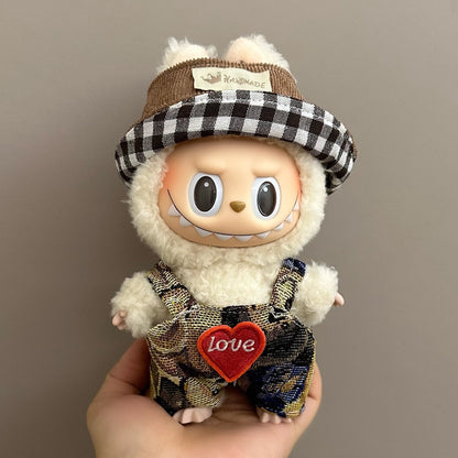 Labubu Doll Clothes Set - 17cm Plush Outfit