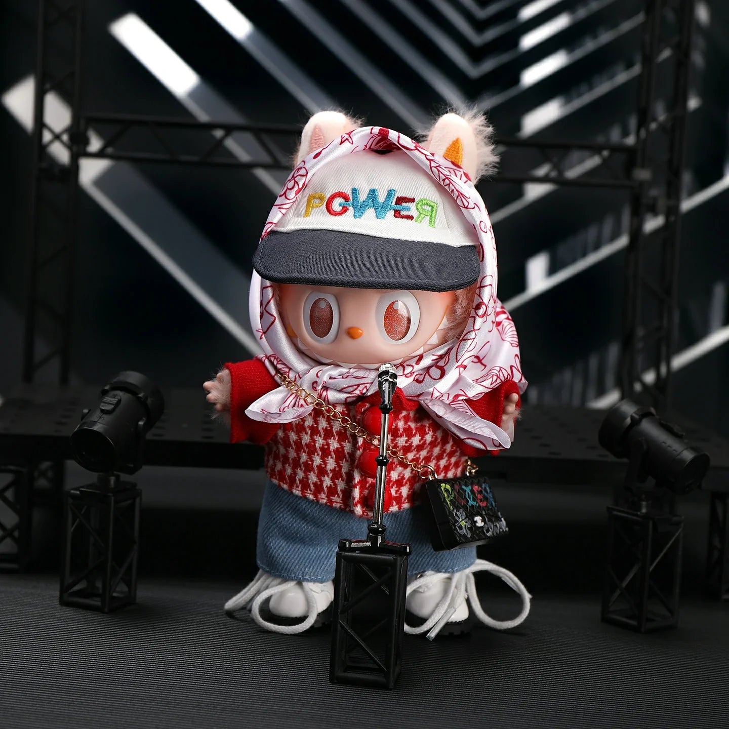 GDragon Style Outfit for Labubu Doll