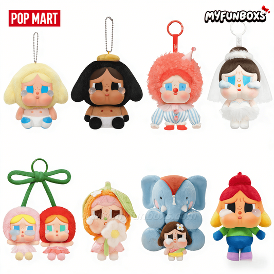 POP MART CRYBABY Vinyl Plush Hanging Card Collection