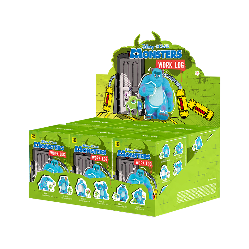 Disney PIXAR Monsters Work Log Series Blind Box