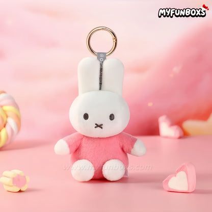 Miffy Colorful Series Plush Keychain