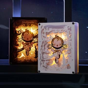 SKULLPANDA lmage Of Reality Series-Paptraft Lamp (Plain Ver)