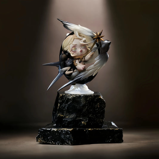 SKULLPANDA Light's Longitude and Latitude Figurine, Hanging Card
