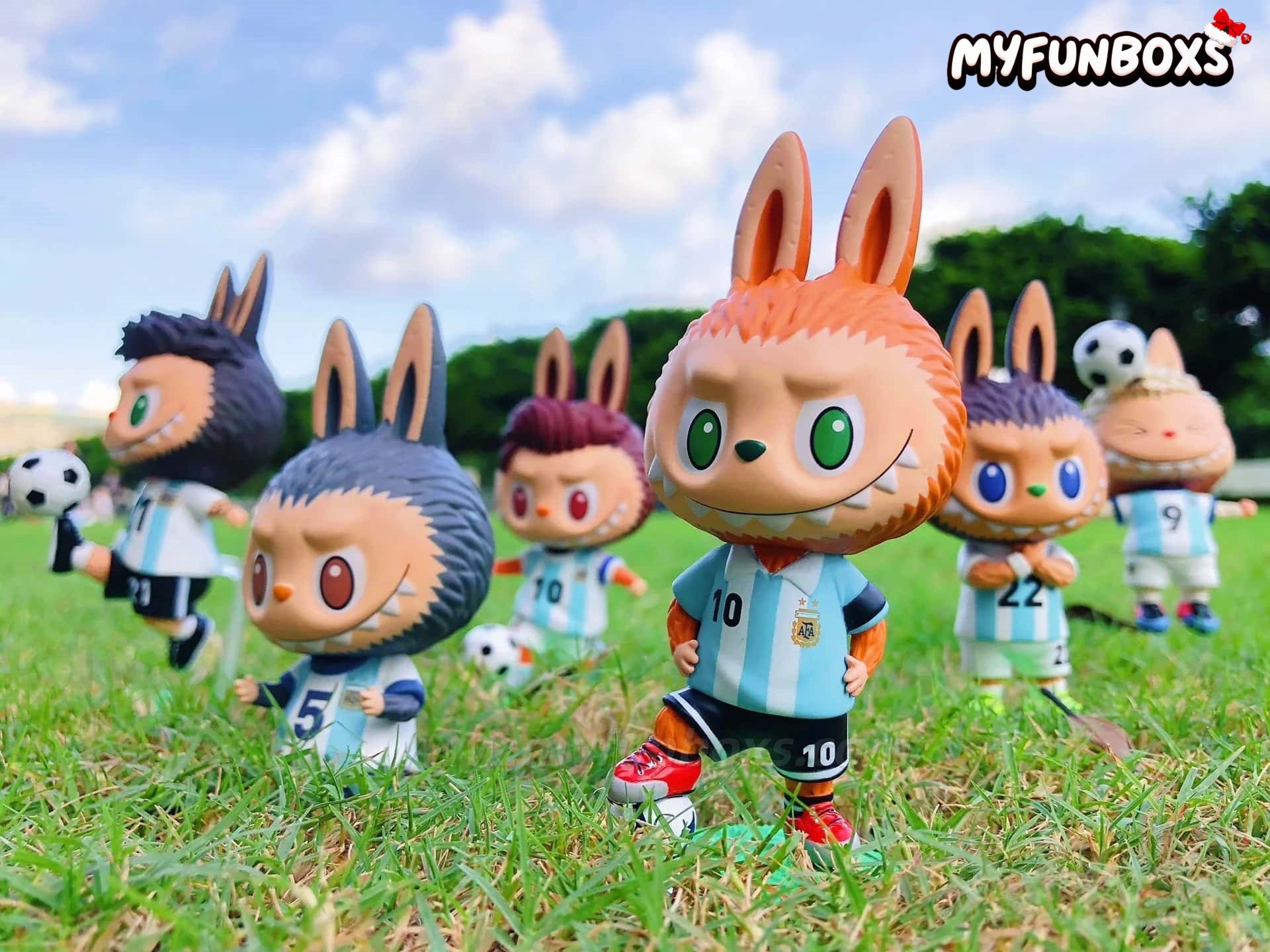 POP MART Labubu Argentina National Team Series Blind Box (Whole Set Opened)