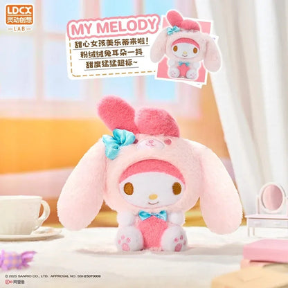 SANRIO Serie de Peluches Overjoy Caja Sorpresa