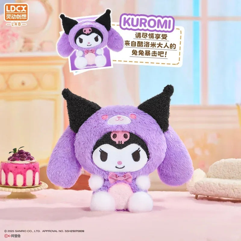 SANRIO Serie de Peluches Overjoy Caja Sorpresa